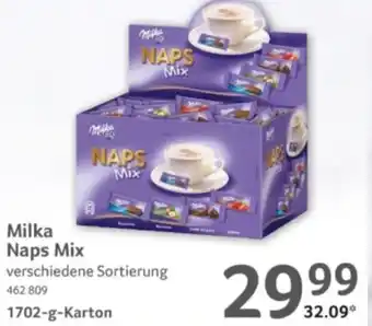 Selgros Milka Naps Mix Angebot