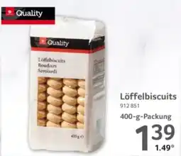 Selgros Quality Löffelbiscuits Angebot