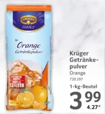 Selgros Krüger Getränke- pulver Angebot