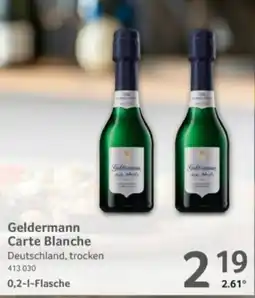 Selgros Goltermann Carte Blanche Angebot