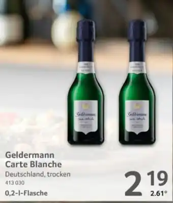 Selgros Goltermann Carte Blanche Angebot