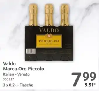Selgros Valdo Marca Oro Piccolo Angebot