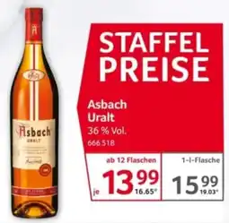 Selgros Asbach Uralt Angebot