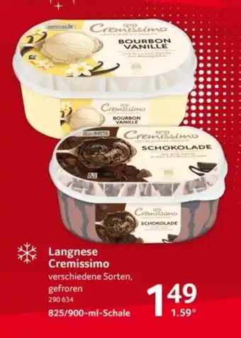 Selgros Langnese Cremissimo Angebot