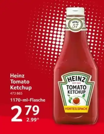 Selgros Heinz Tomato Ketchup Angebot