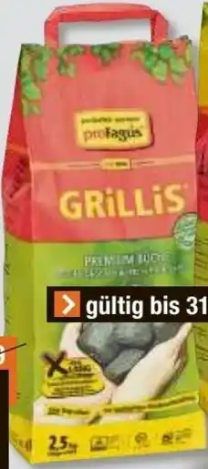 V Baumarkt Premium Buchen Grill-Holzkohlebriketts Angebot