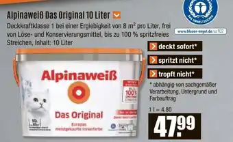 V Baumarkt Alpinaweiẞ Das Original Angebot