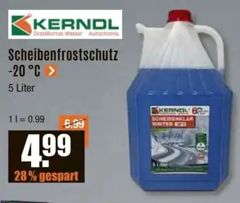 V Baumarkt KERNDL Scheibenfrostschutz -20°C Angebot