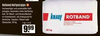 V Baumarkt Rotband Haftputzgips Angebot