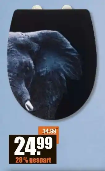 V Baumarkt WENKO WC-Sitz,,Elephant" Angebot