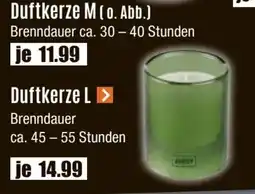 V Baumarkt WENKO Duftkerze M Angebot
