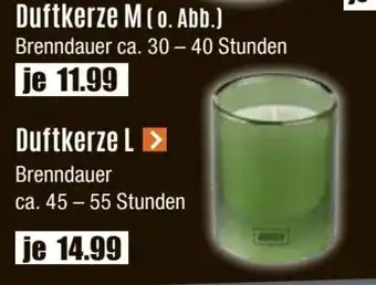 V Baumarkt WENKO Duftkerze M Angebot