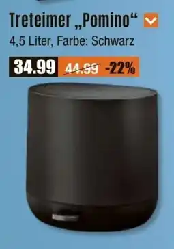 V Baumarkt SCHÖNER WOHNEN Treteimer,,Pomino“ Angebot