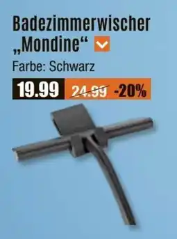 V Baumarkt SCHÖNER WOHNEN Badezimmerwischer „Mondine" Angebot