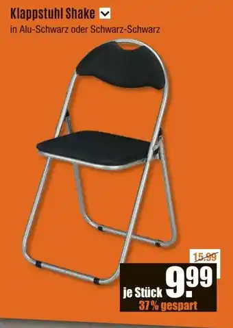 V Baumarkt Klappstuhl Shake Angebot