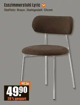 V Baumarkt Esszimmerstuhl Lyric Angebot