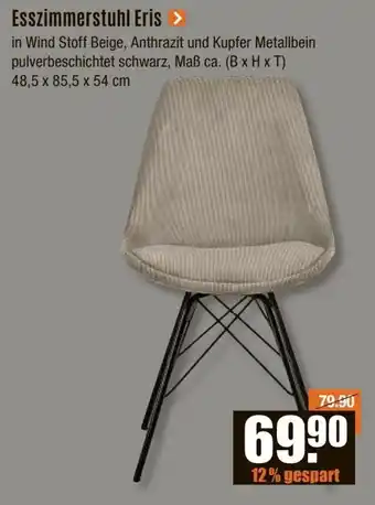 V Baumarkt Esszimmerstuhl Eris Angebot