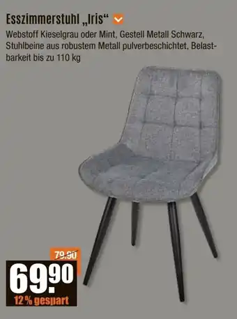 V Baumarkt Esszimmerstuhl „Iris“ Angebot