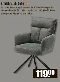 V Baumarkt Armlehnstuhl Sofia Angebot