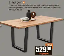 V Baumarkt Esstisch,,Tom" Angebot