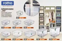 V Baumarkt rotho Aufbewahrungsbox ,,Lona“ Angebot