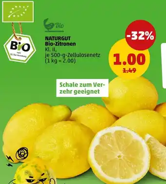 PENNY NATURGUT Bio-Zitronen Angebot