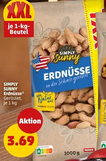 PENNY SIMPLY SUNNY Erdnüsse Angebot