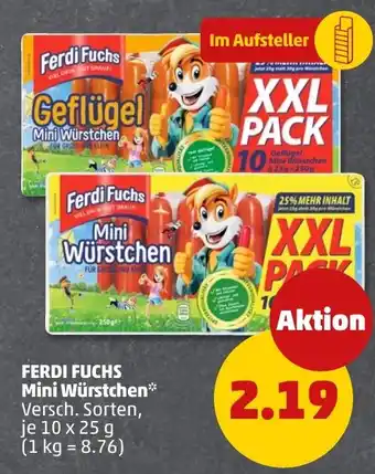 PENNY FERDI FUCHS Mini Würstchen Angebot
