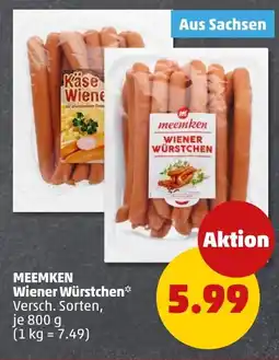 PENNY MEEMKEN Wiener Würstchen Angebot