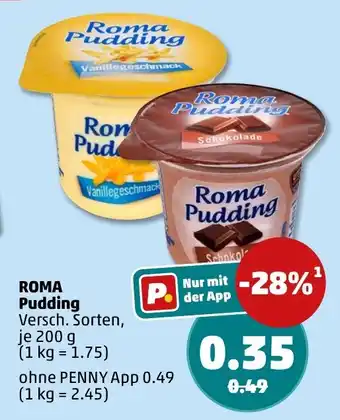 PENNY ROMA Pudding Angebot