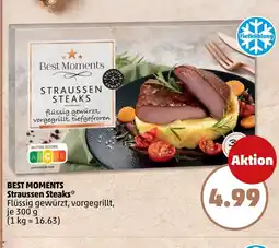 PENNY BEST MOMENTS Straussen Steaks Angebot