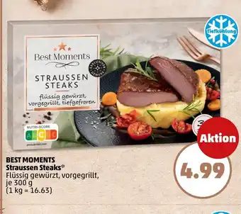PENNY BEST MOMENTS Straussen Steaks Angebot