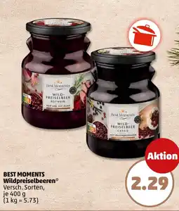 PENNY BEST MOMENTS Wildpreiselbeeren Angebot