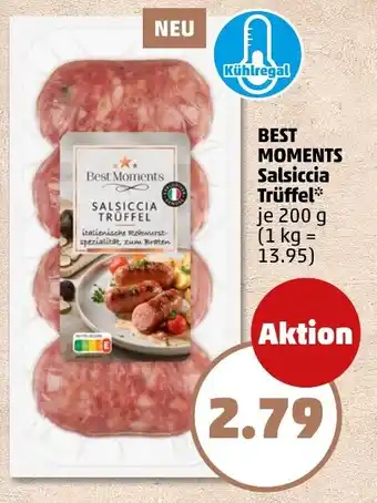 PENNY BEST MOMENTS Salsiccia Trüffel Angebot