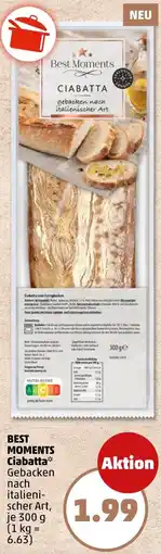 PENNY BEST MOMENTS Ciabatta Angebot