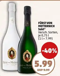 PENNY FÜRST VON METTERNICH Sekt Angebot