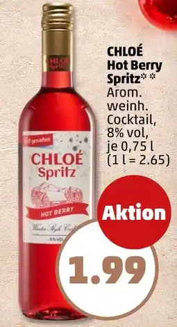 PENNY CHLOÉ Hot Berry Spritz Angebot