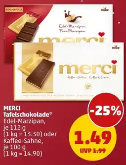 PENNY MERCI Tafelschokolade Angebot