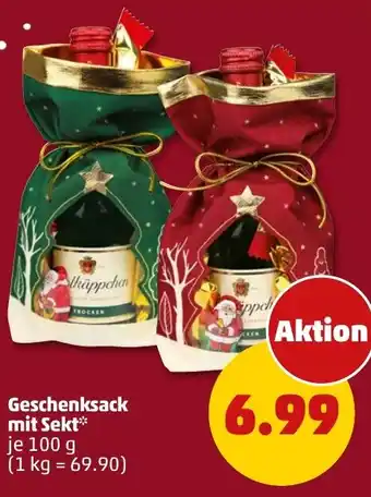 PENNY Geschenksack mit Sekt Angebot