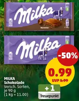 PENNY MILKA Schokolade Angebot