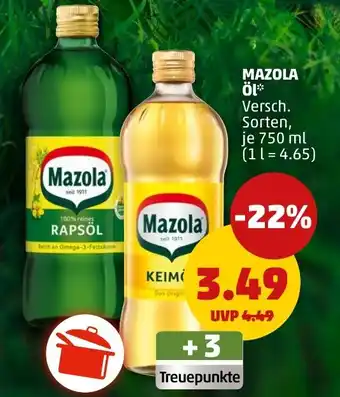 PENNY MAZOLA Öl Angebot