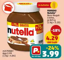 PENNY FERRERO Nutella Angebot