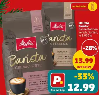 PENNY MELITTA Barista Angebot
