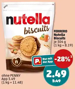 PENNY FERRERO Nutella Biscuits Angebot