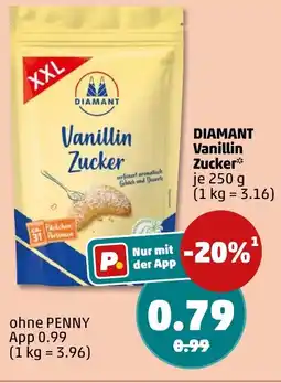 PENNY DIAMANT Vanillin Zucker Angebot