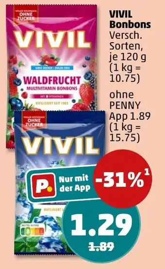 PENNY VIVIL Bonbons Angebot