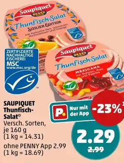 PENNY SAUPIQUET Thunfisch- Salat Angebot