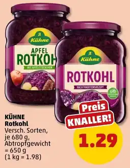 PENNY KÜHNE Rotkohl Angebot