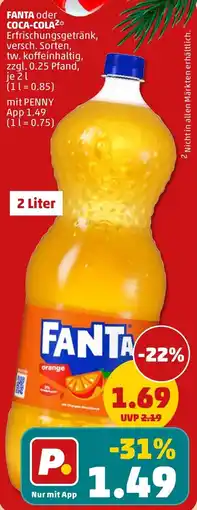 PENNY FANTA oder COCA-COLA Angebot