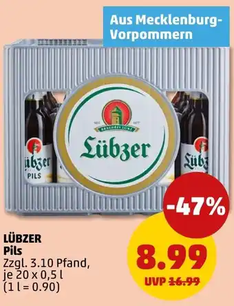 PENNY LÜBZER Pils Angebot